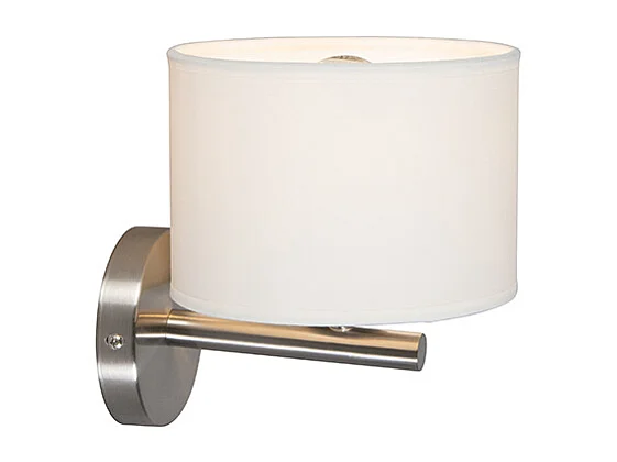 Applique murale moderne ronde blanche - VT 1