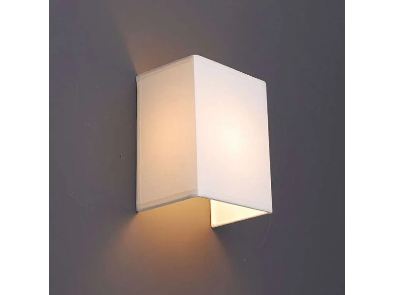 Applique murale rustique blanche - Vete