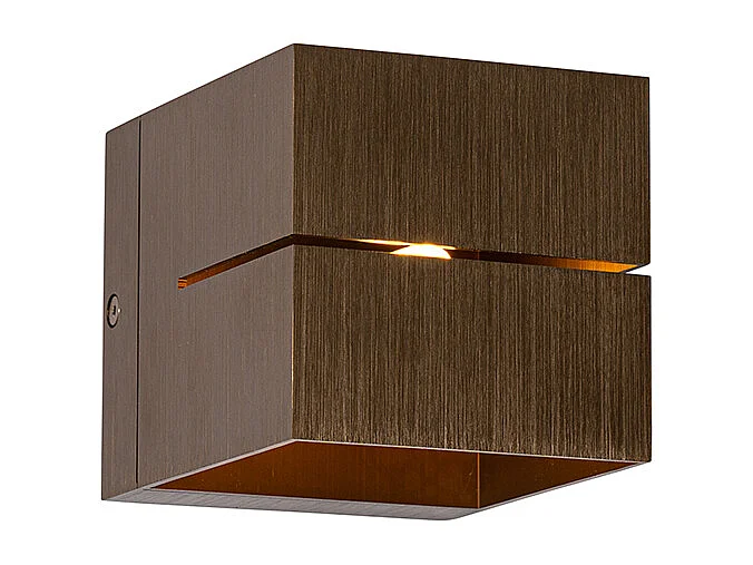 Applique moderne bronze foncé - Transfer Groove