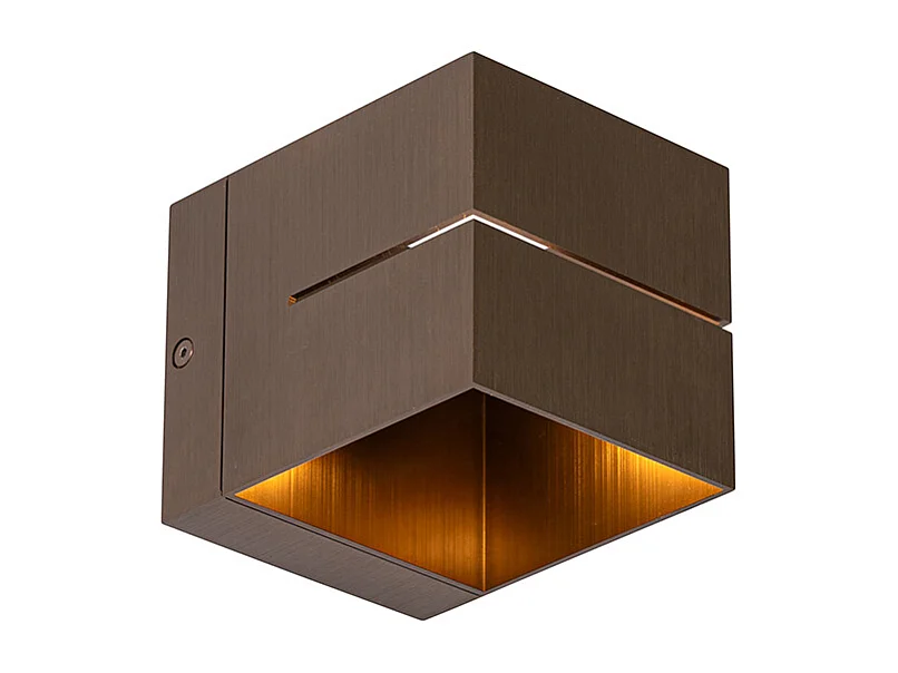 Applique moderne bronze foncé - Transfer Groove