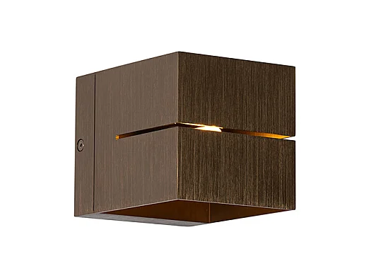 Applique moderne bronze foncé - Transfer Groove