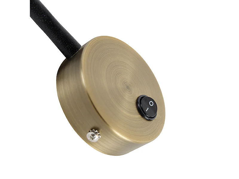 Applique murale bronze avec bras flexible - Karin Flex