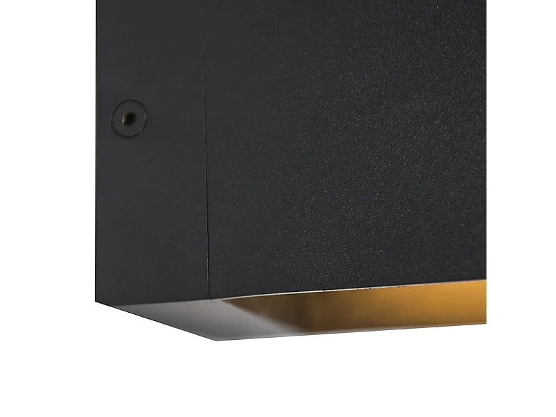 Ensemble moderne de 4 appliques murales noires - Transfer