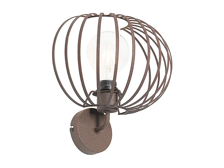 Applique design marron rouille 30 cm - Johanna