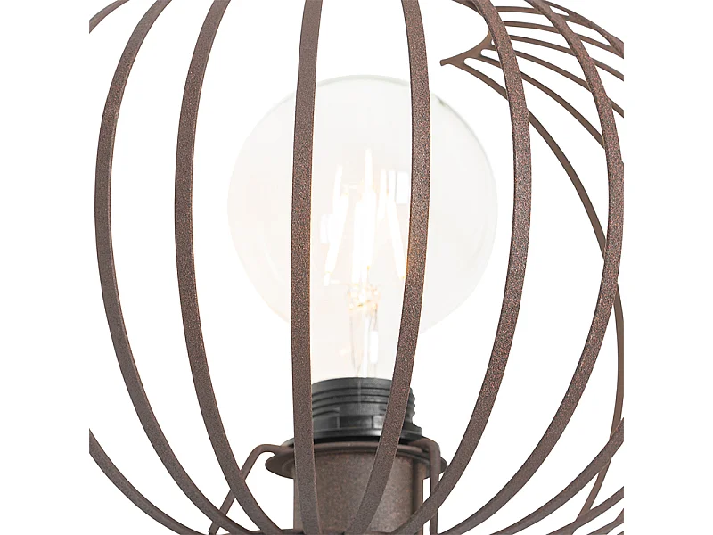 Applique design marron rouille 30 cm - Johanna