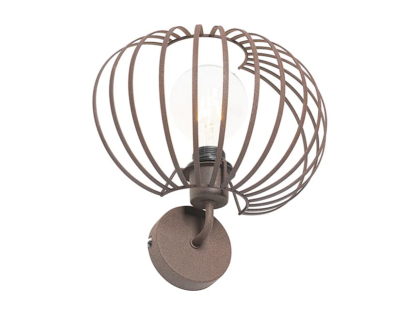 Applique design marron rouille 30 cm - Johanna