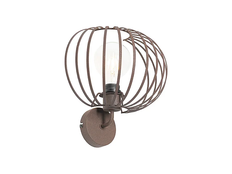 Applique design marron rouille 30 cm - Johanna