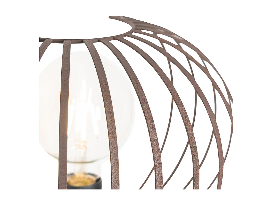 Applique murale design brun rouille 30 cm - Johanna