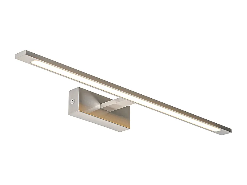 Applique murale en acier 62 cm avec LED IP44 - Jerre