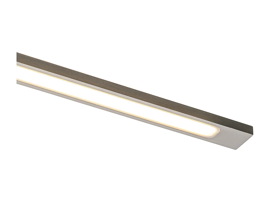 Applique murale en acier 62 cm avec LED IP44 - Jerre