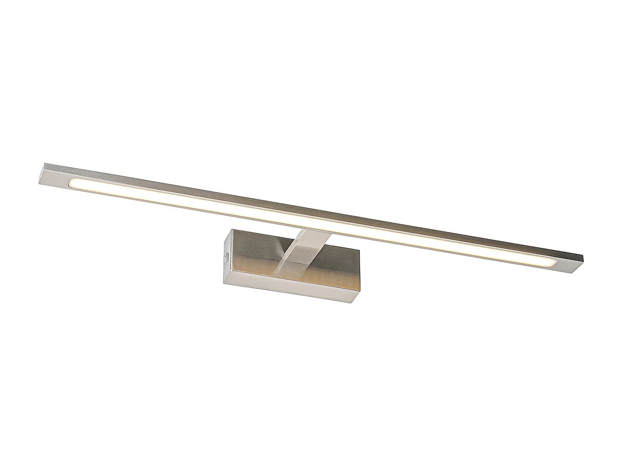 Applique murale en acier 62 cm avec LED IP44 - Jerre