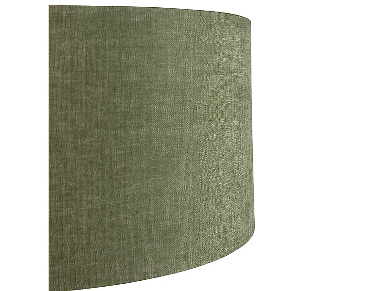 Applique murale en acier avec abat-jour vert 35/35/20 réglable