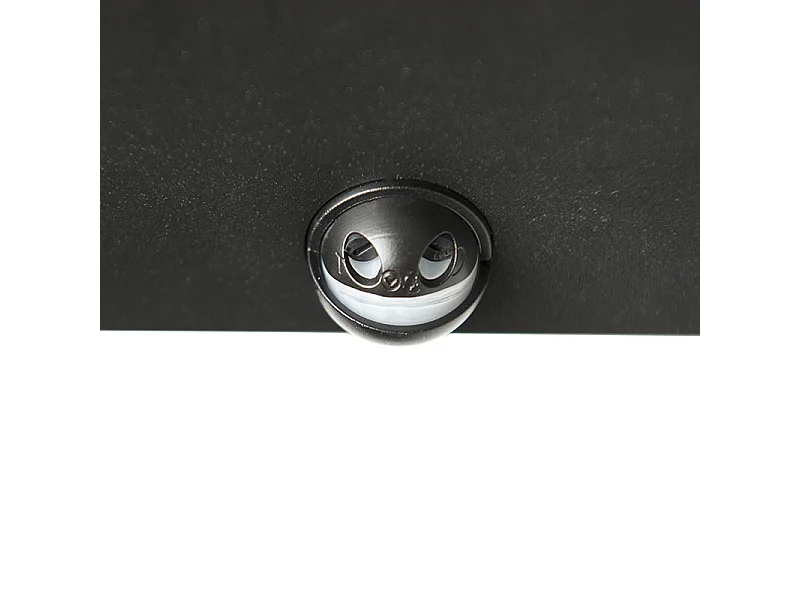 Applique murale extérieure noire avec détecteur de mouvement IP44 - Rotterdam