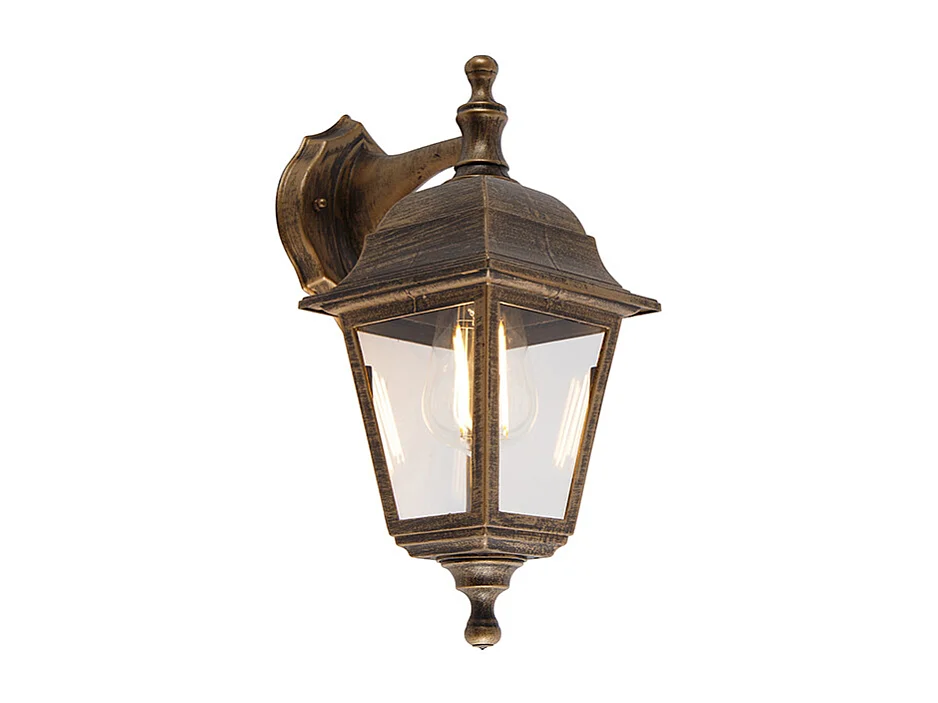 Applique d'extérieur or antique réglable IP44 - Capital