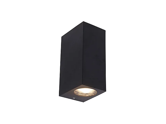 Applique moderne noire IP44 - Baleno II