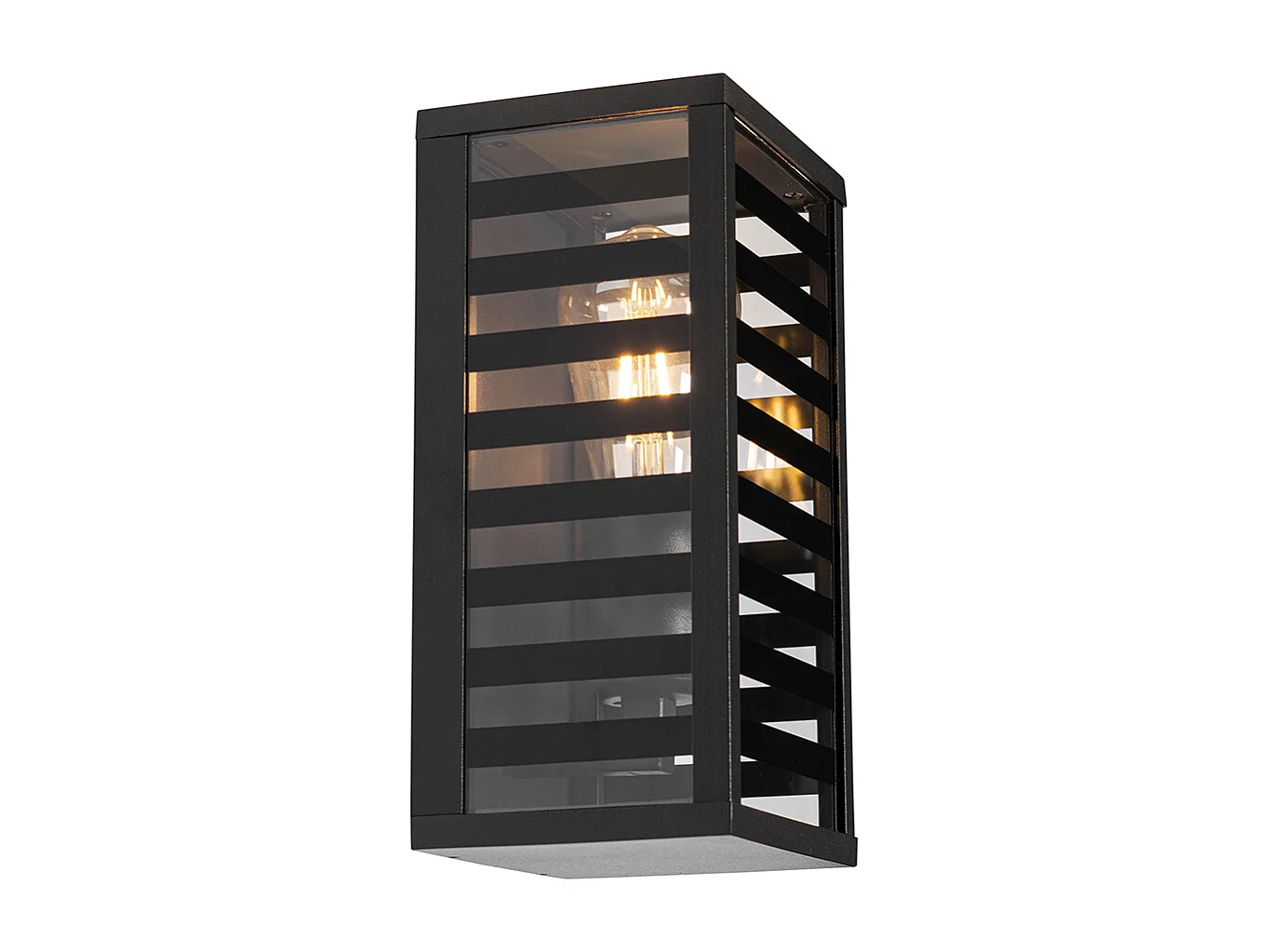 Applique murale extérieure moderne noire 26 cm IP44 - Reims