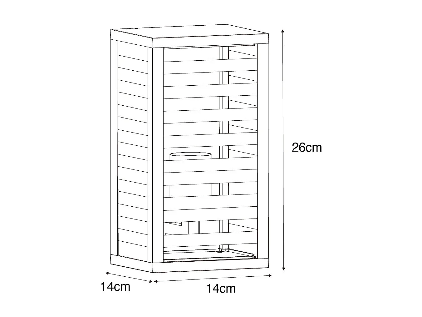 Applique murale extérieure moderne noire 26 cm IP44 - Reims