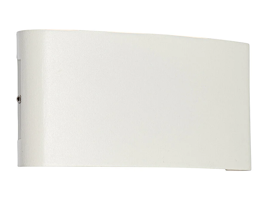 Applique d'extérieur blanche avec LED 6 lumières IP54 - Silly