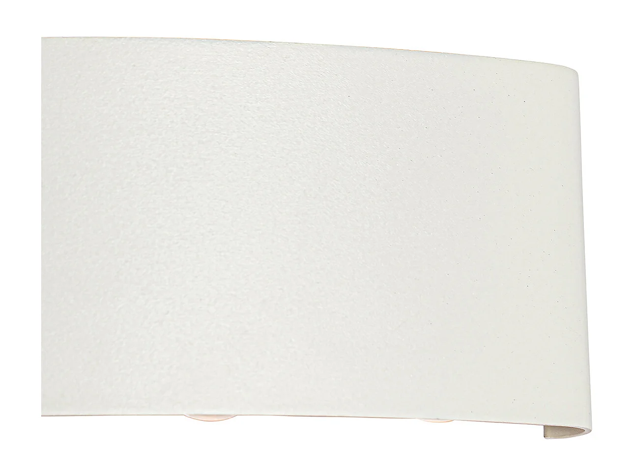 Applique murale d'extérieur blanche avec LED 6 lumières IP54 - Silly