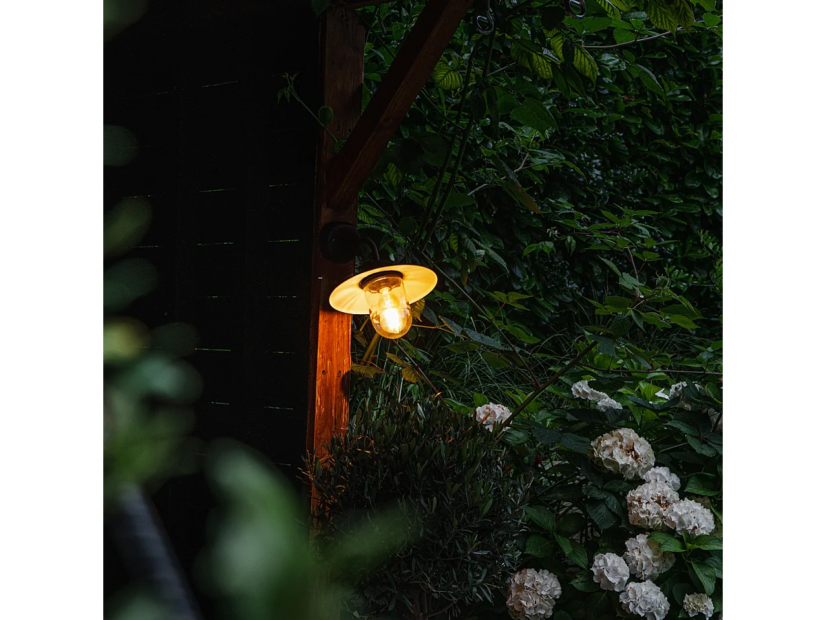 Applique murale extérieure noire IP44 - Munich