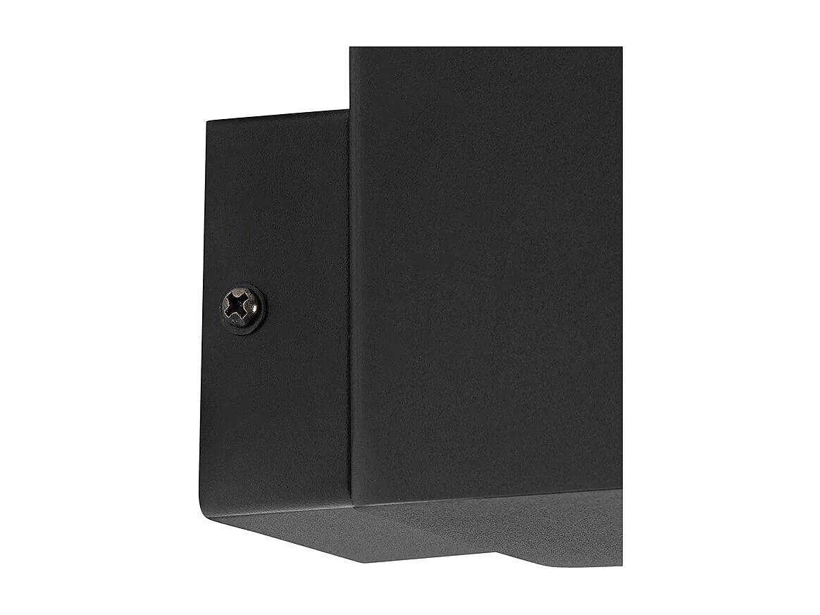 Applique murale extérieure noire IP44 avec capteur crépusculaire - Danemark