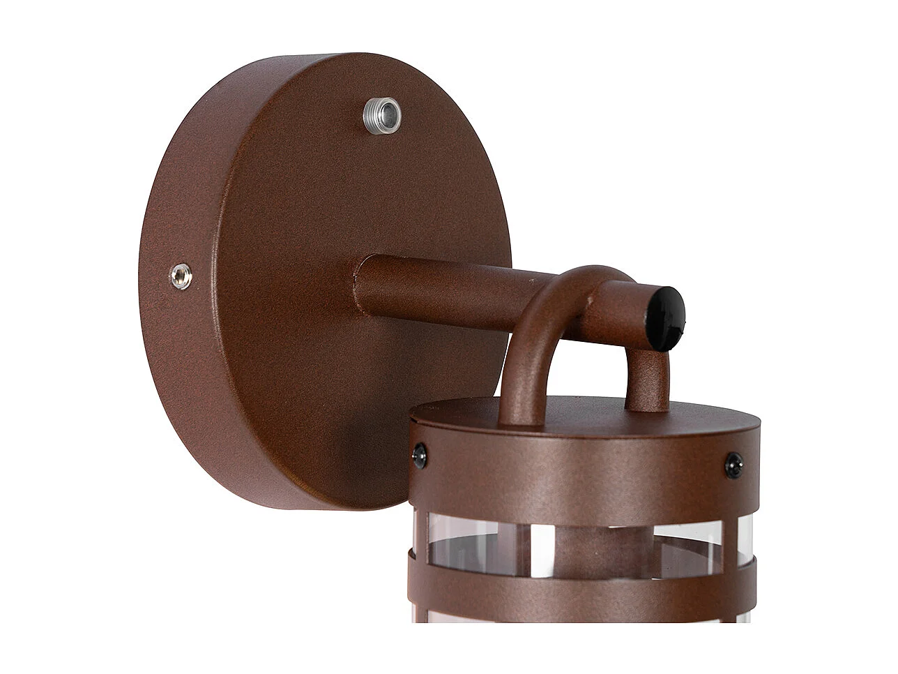 Applique d'extérieur marron rouille IP44 Capteur lumière-obscurité - Ruben