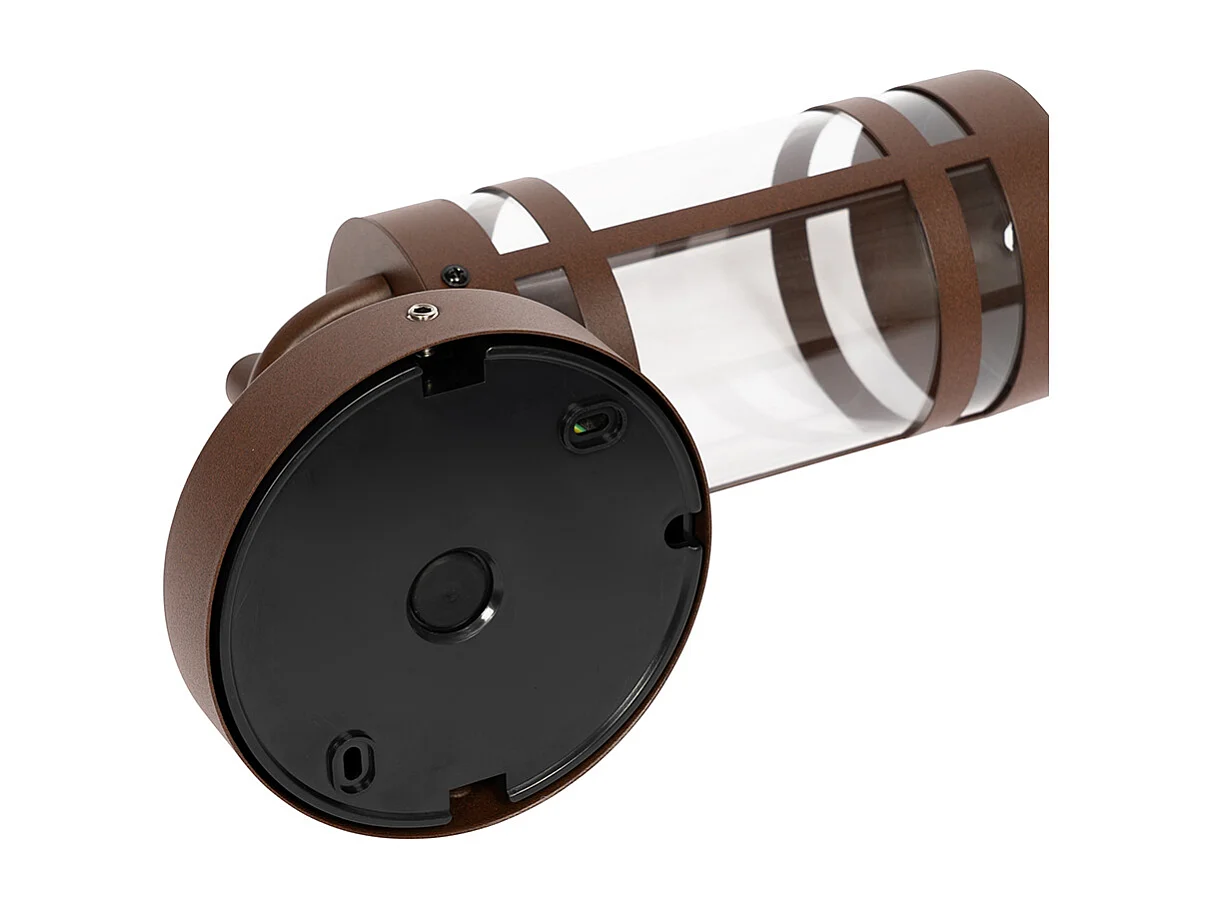 Applique d'extérieur marron rouille IP44 Capteur lumière-obscurité - Ruben