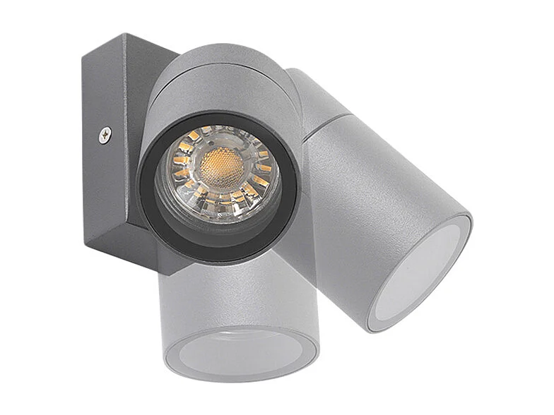 Applique murale extérieure anthracite IP44 orientable et inclinable - Solo