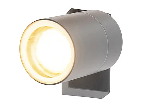 Applique murale extérieure anthracite IP44 orientable et inclinable - Solo