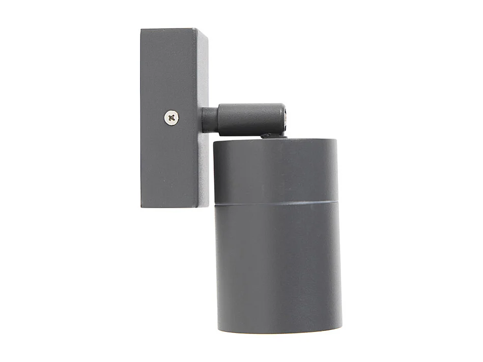 Applique murale extérieure anthracite IP44 orientable et inclinable - Solo