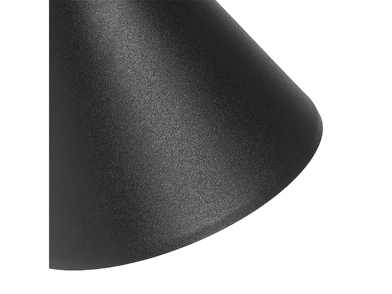Applique murale extérieure moderne noire IP44 orientable - Ciara