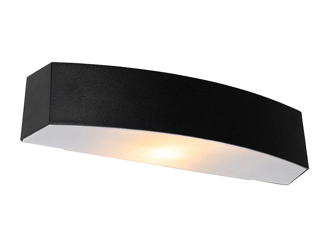 Applique murale d'extérieur moderne noire IP44 - Bojan