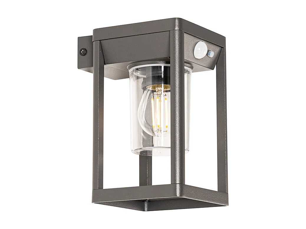 Applique d'extérieur gris foncé avec LED et solaire - Sonne