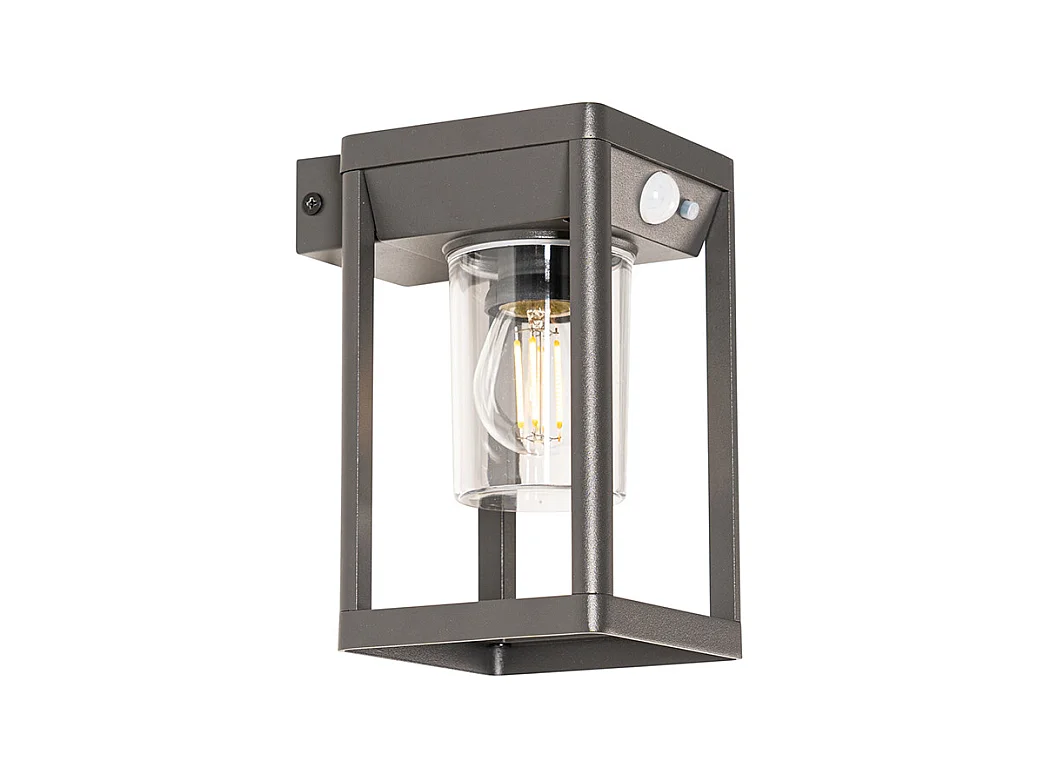 Applique d'extérieur gris foncé avec LED et solaire - Sonne