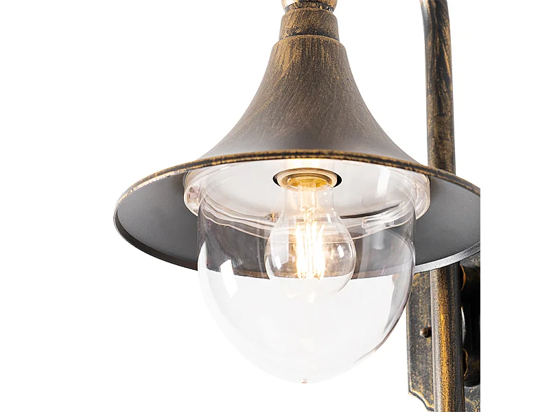 Applique d'extérieur classique or antique IP44 - Daphne