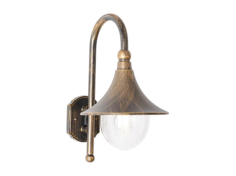 Applique d'extérieur classique or antique IP44 - Daphne