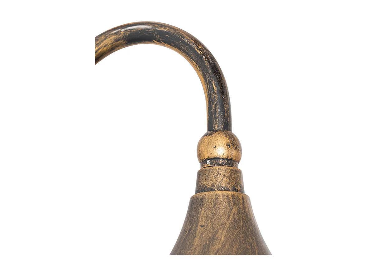 Applique murale d'extérieur classique or antique IP44 - Daphne