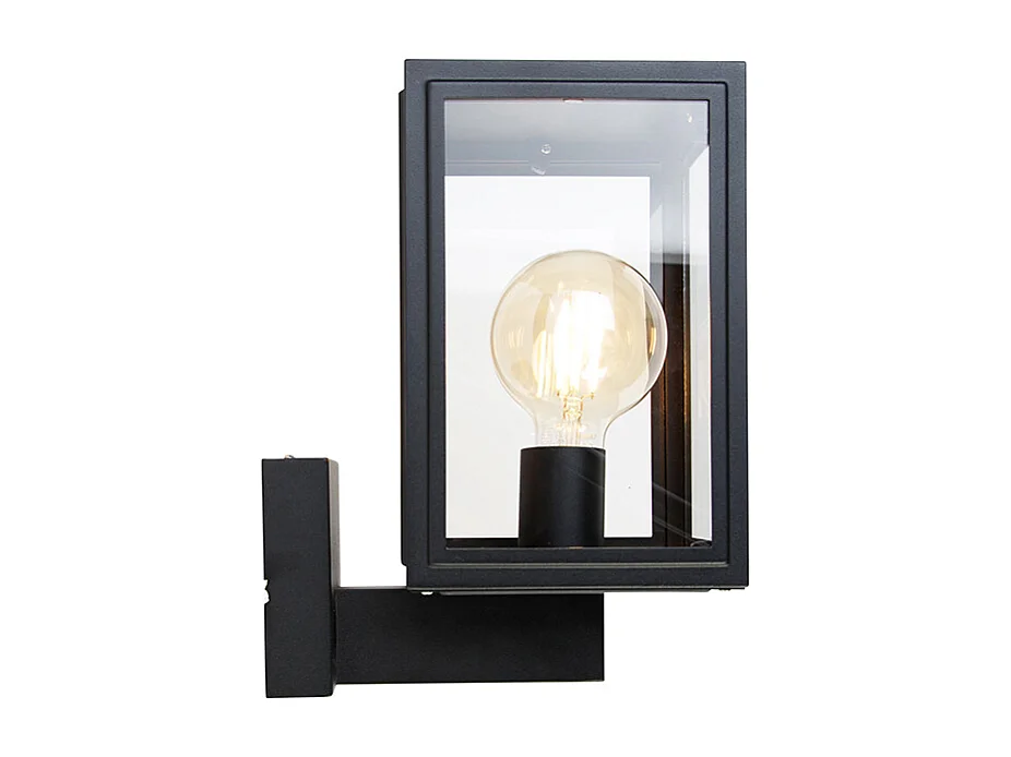 Applique murale rustique intelligente noire avec Wifi G95 - Sutton Up