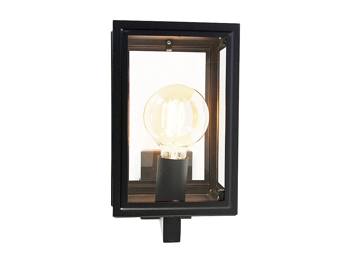 Applique murale rustique intelligente noire avec Wifi G95 - Sutton Up