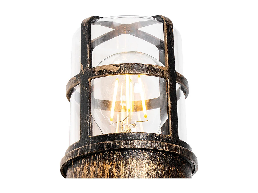 Applique d'extérieur vintage laiton IP54 20,8 cm - Kiki