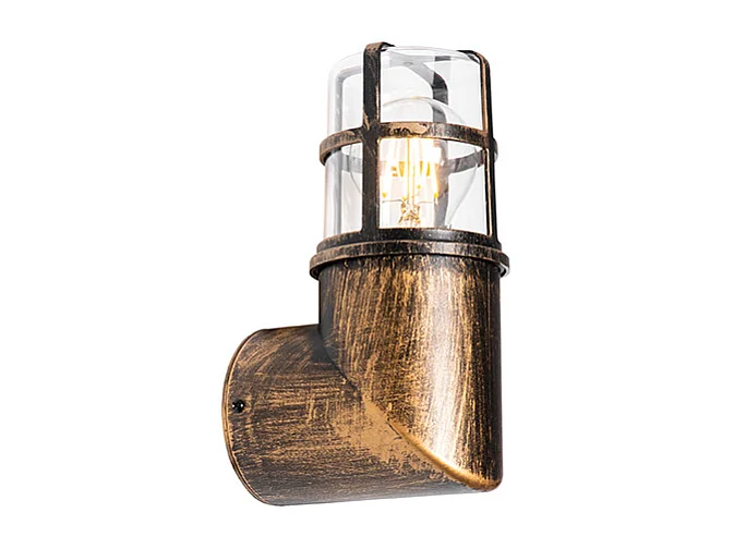 Applique d'extérieur vintage laiton IP54 20,8 cm - Kiki