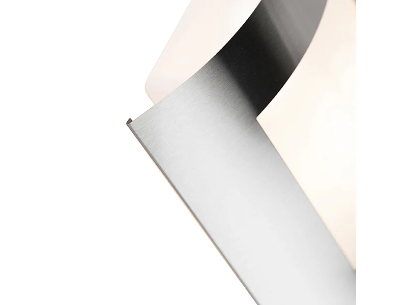 Applique murale extérieure capteur IP44 clair / foncé en acier - Emmerald 1