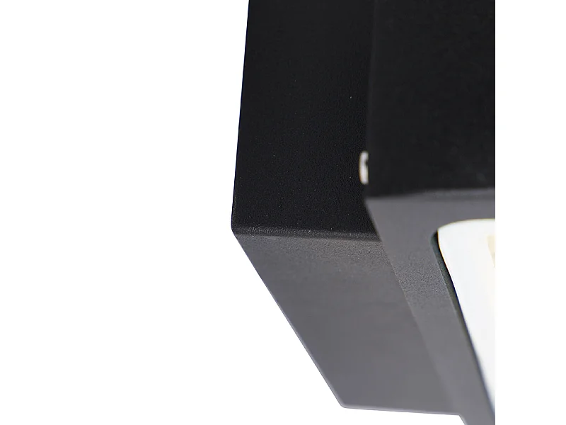 Applique d'extérieur moderne noire IP44 - Latina