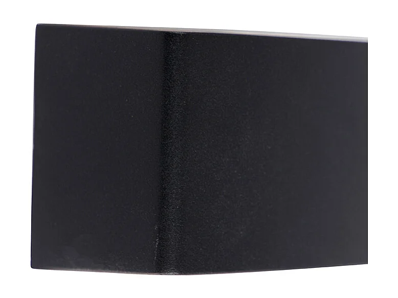 Applique murale d'extérieur moderne noire IP44 - Latina