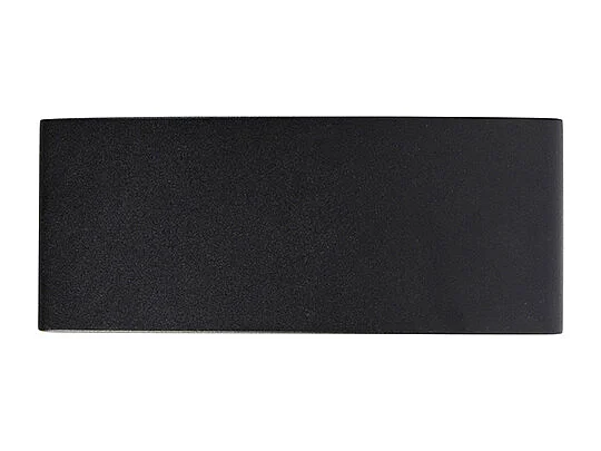 Applique murale d'extérieur moderne noire IP44 - Latina