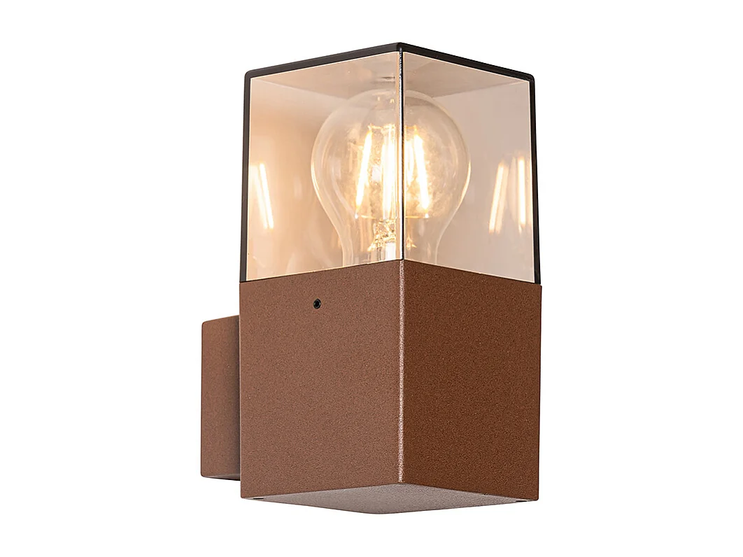 Applique d'extérieur industrielle marron rouille IP44 - Danemark