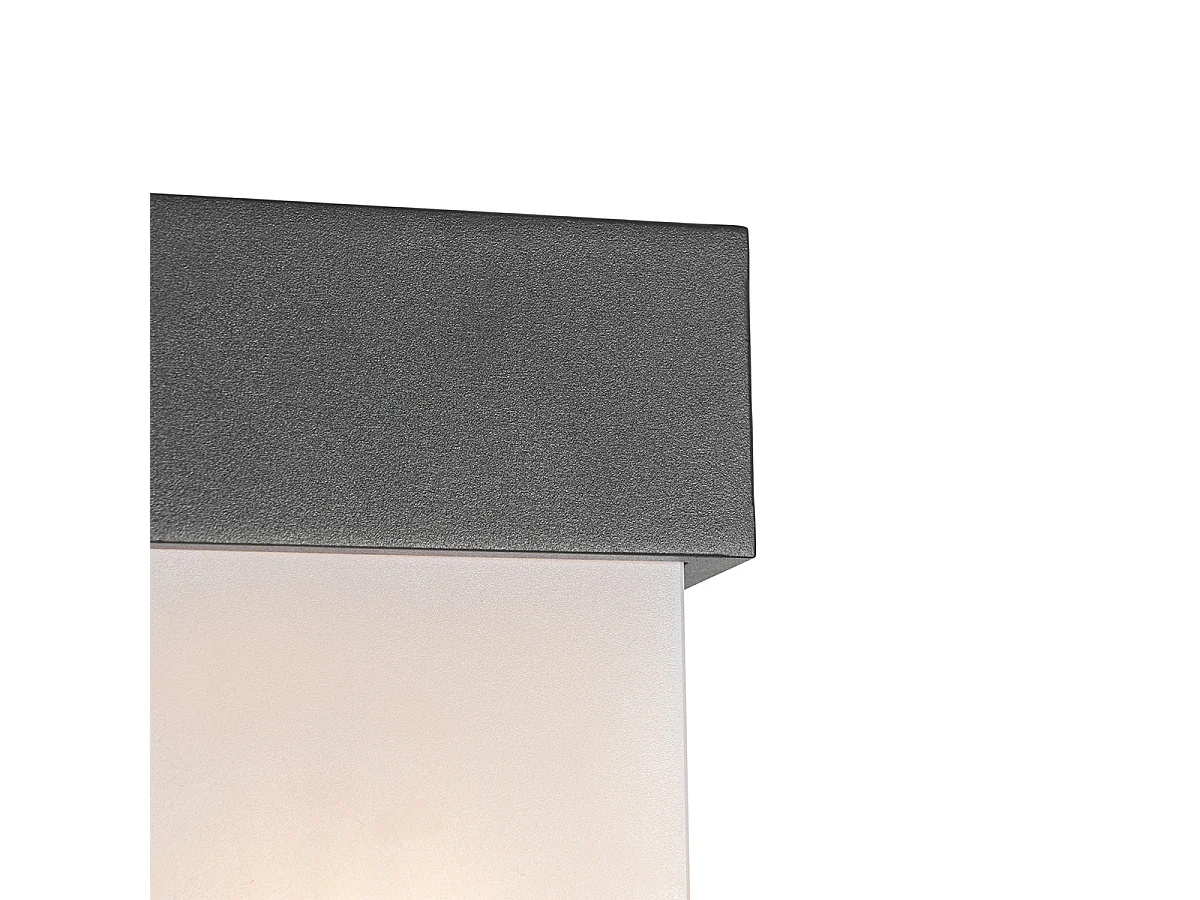 Applique murale d'extérieur moderne gris foncé IP44 - Tide