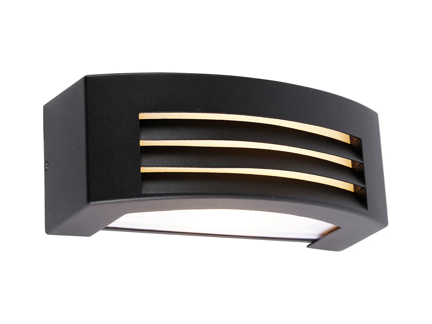 Applique d'extérieur moderne noire IP44 - Hurricane 1