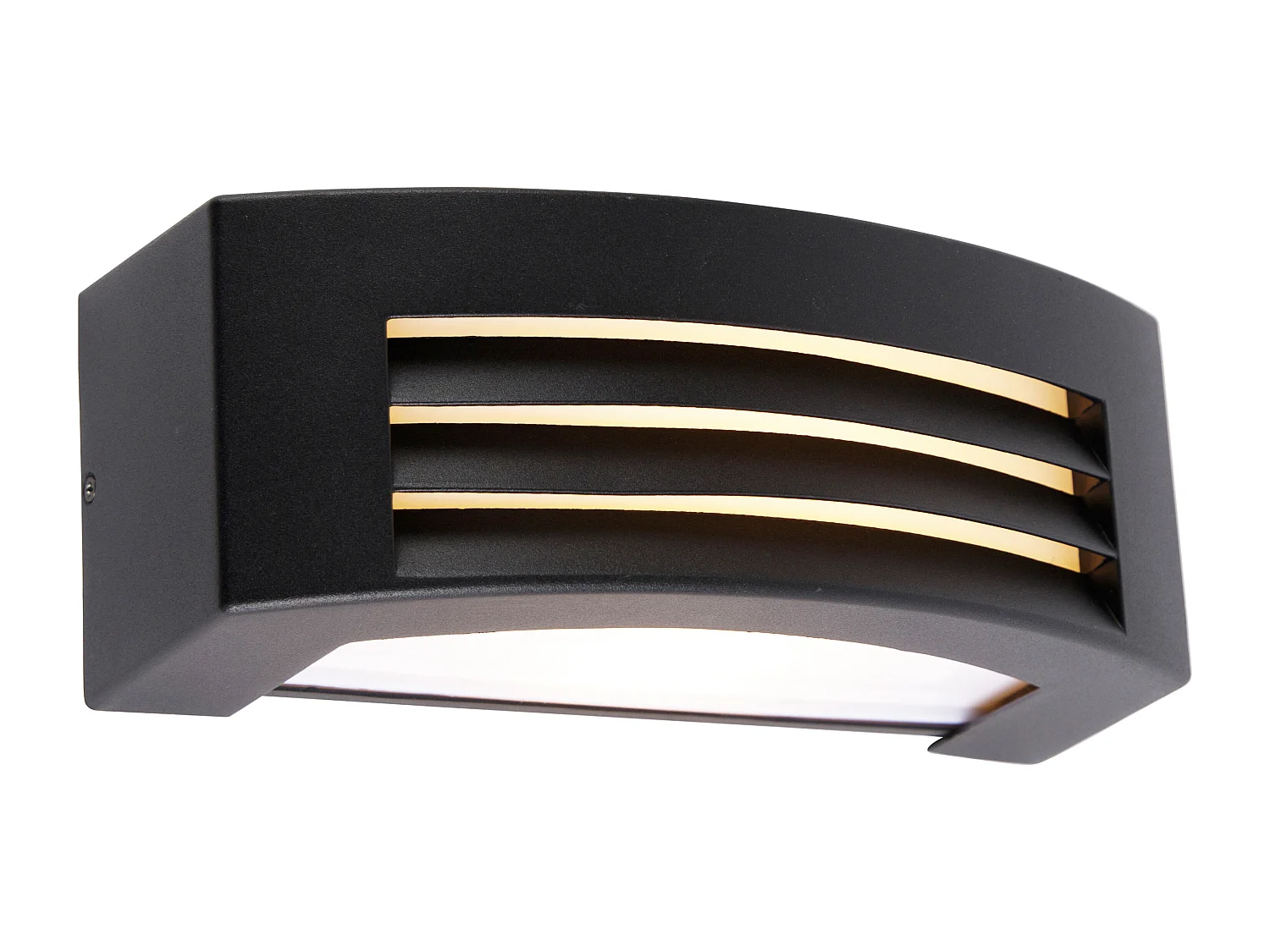 Applique murale extérieure moderne noire IP44 - Hurricane 1