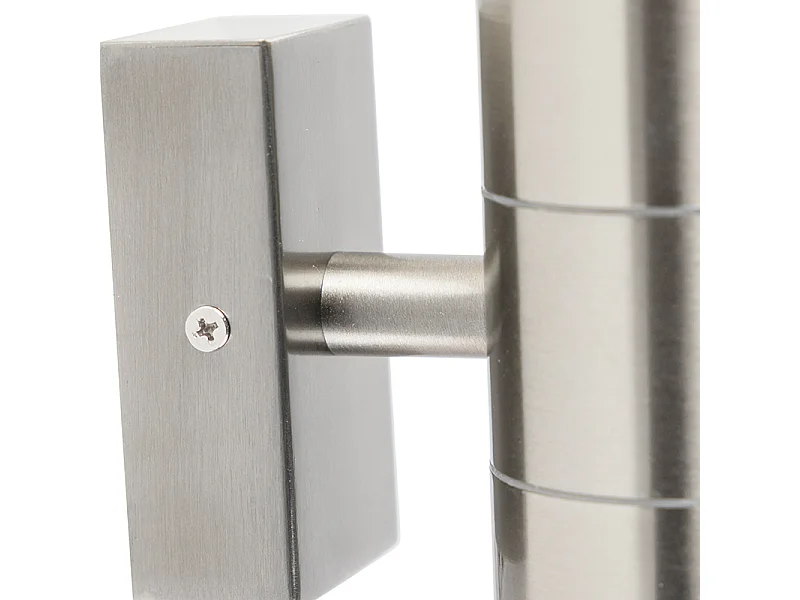 Applique murale d'extérieur acier IP44 - Duo